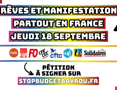 Le 18 SEPTEMBRE, TOUS ET TOUTES EN GREVE!
