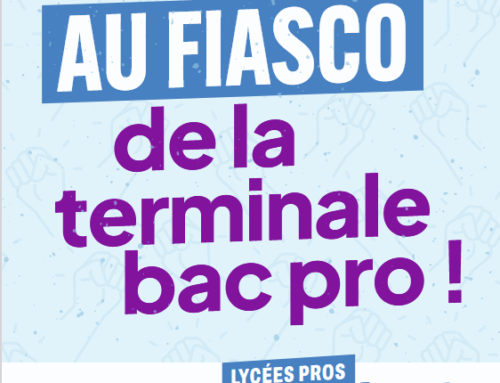 Lycées pro: stop au fiasco!