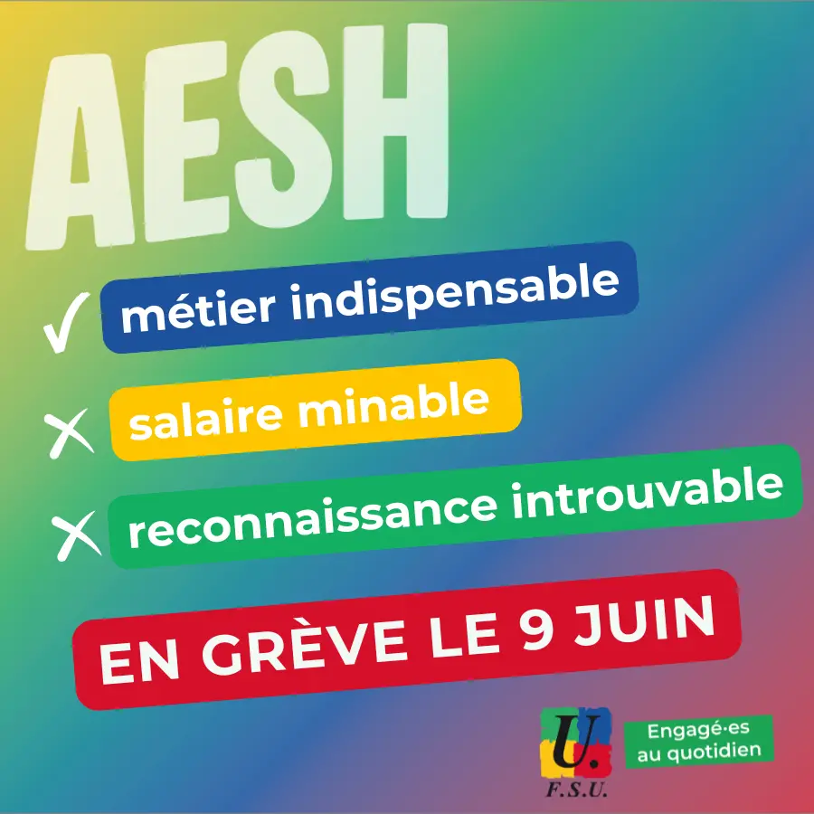 AESH 9 juin 2026