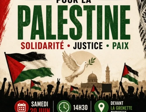 Rassemblement pour la PALESTINE  : samedi 20 juin, 14h30, Oyonnax